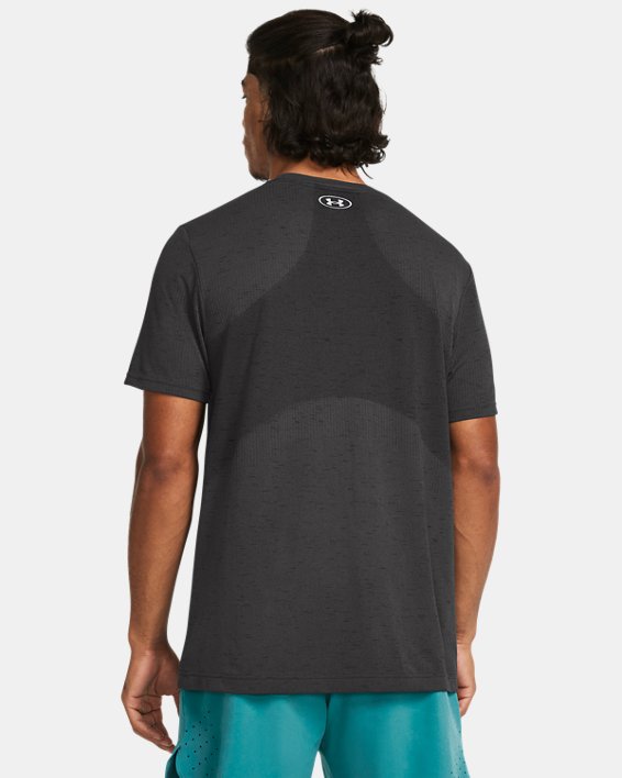 Męska koszulka z krótkimi rękawami UA Vanish Seamless, Gray, pdpMainDesktop image number 1